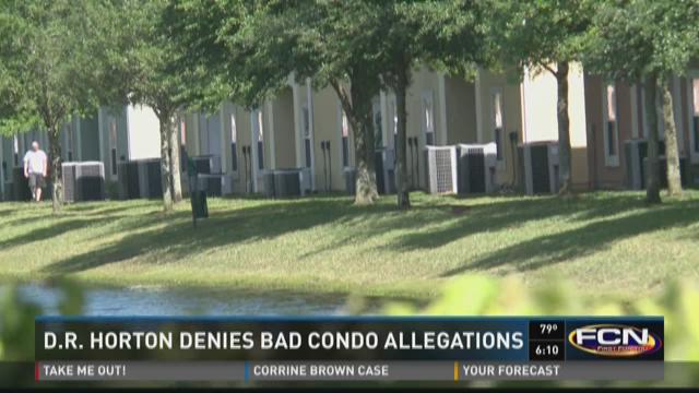 D.R. Horton denies bad condo allegations
