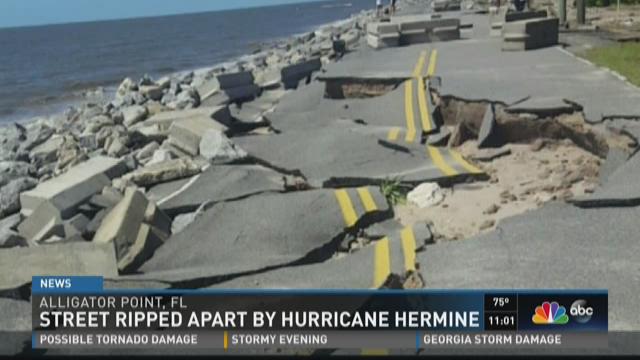 Hurricane Hermine leaves flooding, damage in wake
